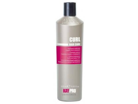 KAY PRO CURL šampūnas garbanotiems ir banguotiems plaukams 350 ml